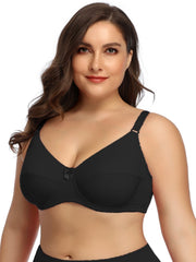 Sexy Bra Women's Full Cover Non Padded Underwire Bow Bra