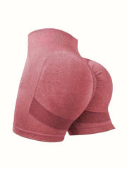 Women's Outdoor Fitness High Waist Biker Shorts