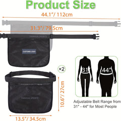 Pickleball Waist Bag Ball Storage Bag Tennis Badminton Table Golf Ball