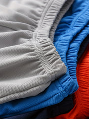 5pcs Boy's Shorts Elastic Waist Bottoms Comfy Soft Kids Active Clothes