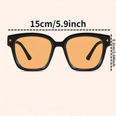 Men's Large Square Sunglasses Boxed for Sun Protection