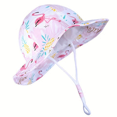 Flamingo Fisherman's Hat Sun Protection Bucket Hat