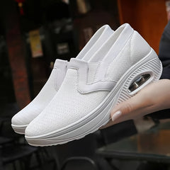 Women's Thick Bottom Walking Shoes Anti-slip Sneakers