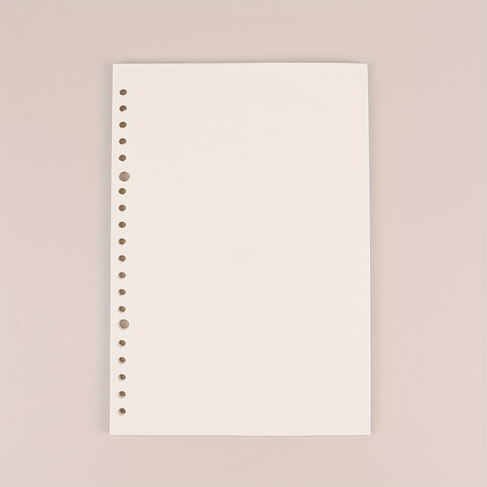 60PCS A5 Blank Detachable Notebook Core with Refillable Pages