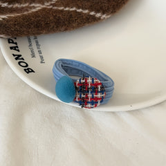 Sweet Candy Head Rope Hair Tie - Versatile Elastic Band for Girls