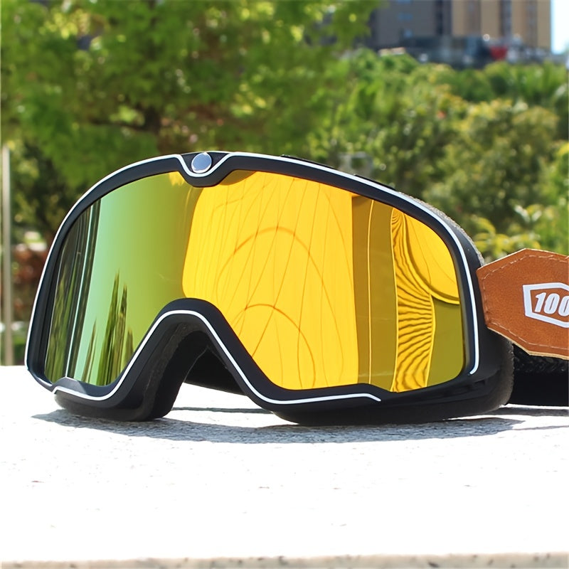Men's Racing Motocross Retro Motorcycle Glasses