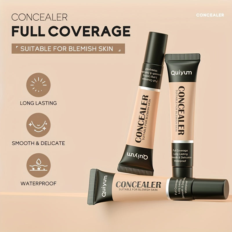 Full Coverage Concealer 8g Long Lasting Waterproof Makeup Conceal Blemish Pores