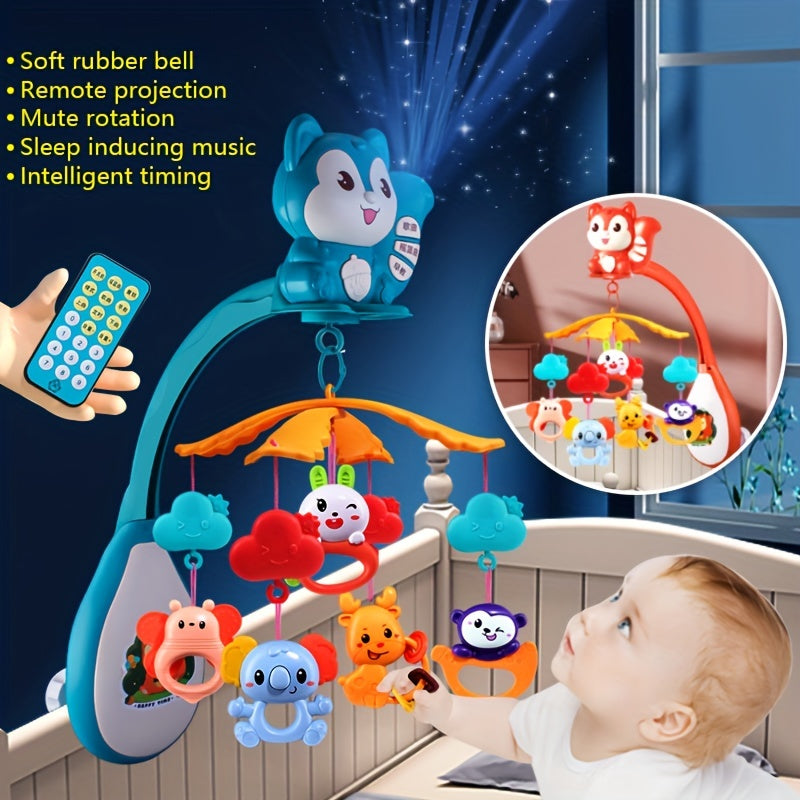 Remote Control Rotating Rattle for Newborn Babies