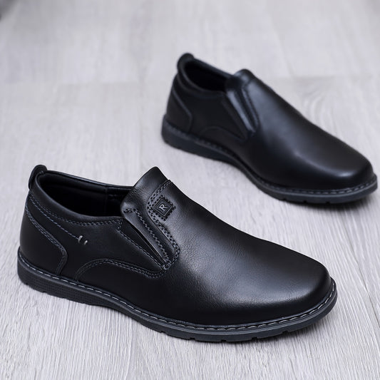 Boys Slip On Oxford Shoes - Comfortable Dress Shoes for Party