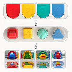 Baby Toy Vehicle Shaped Educational Learning Car Infant Toys
