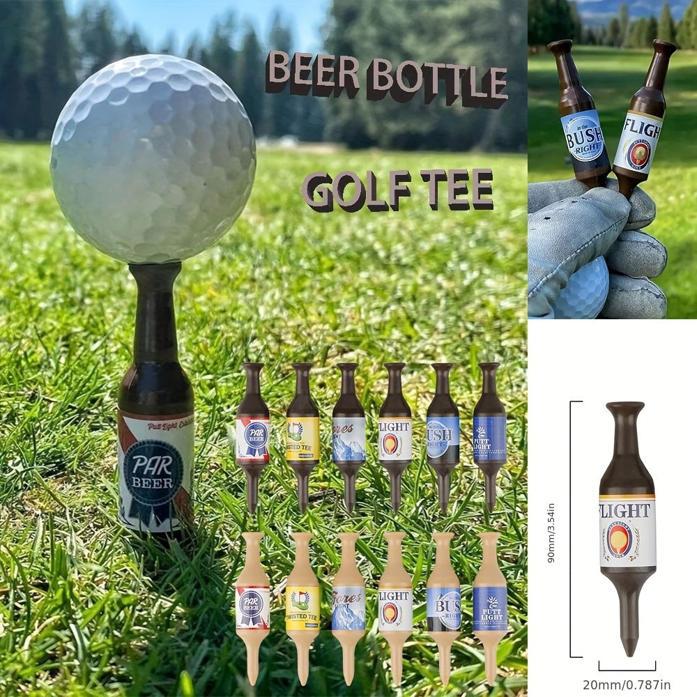 Mini Beer Bottle Golf Tee Plastic Tee Matching Accessories