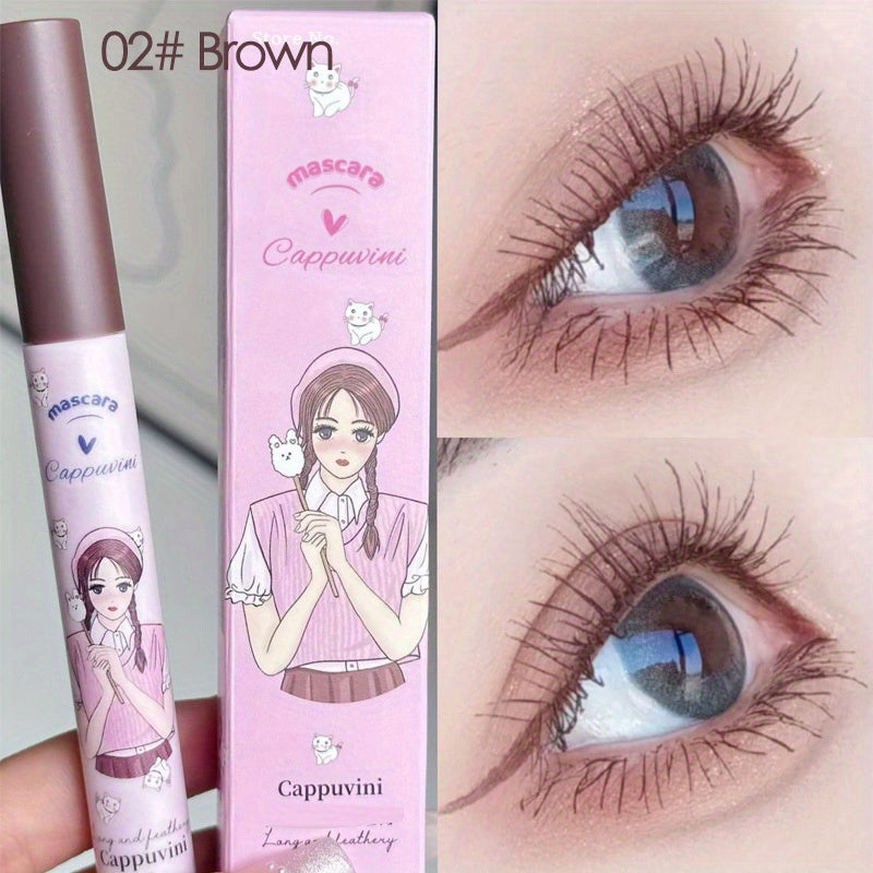 Y2K Girl's 4 Colors Mascara Curling Lengthening Brown Lash Mascara