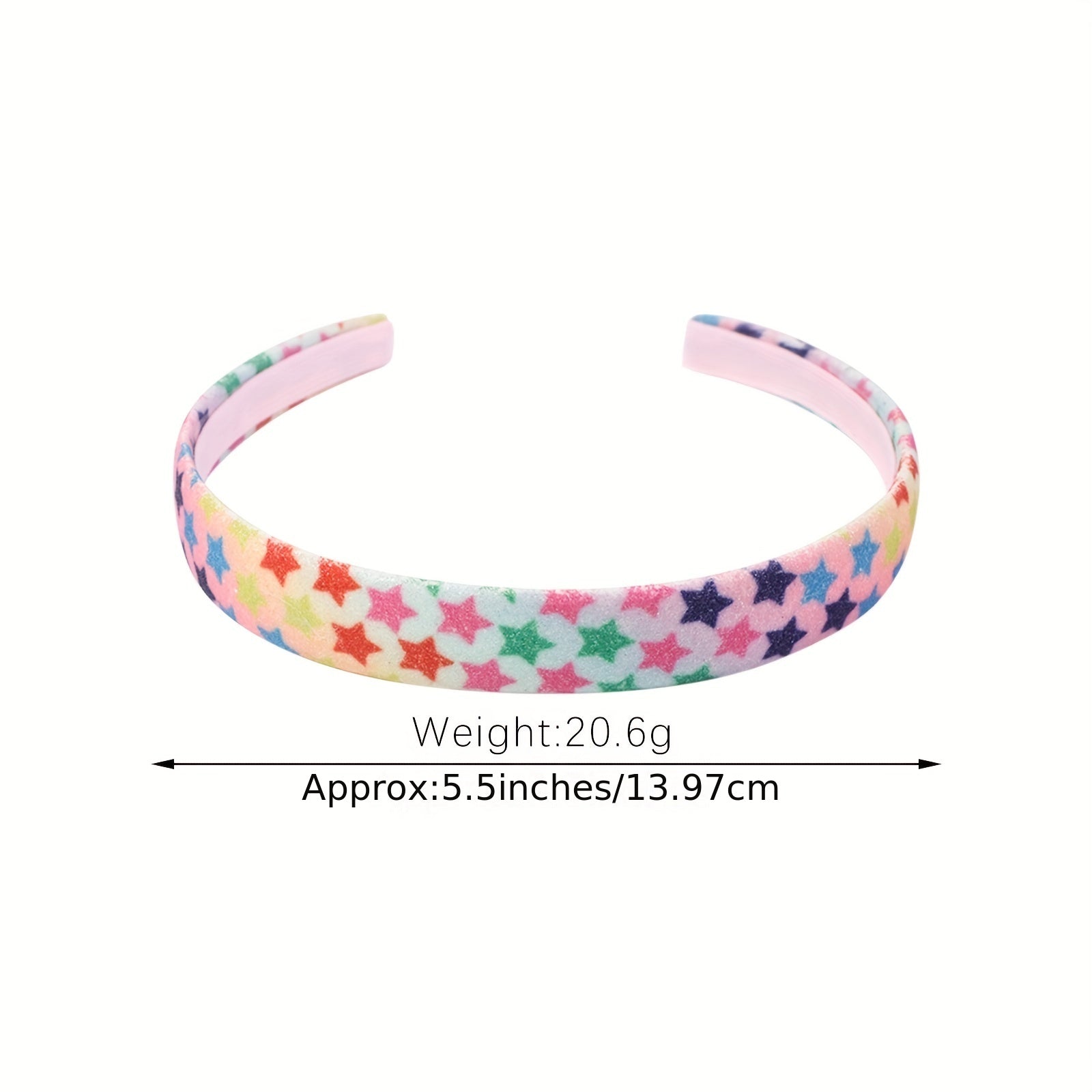 Gradient Sequined Star Hair Hoop Princess Headwear Hair Accessories