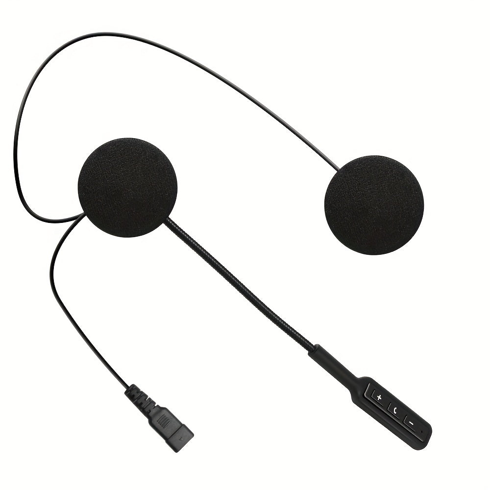 BT5.0 Moto Helmet Headset - Handsfree Calls & Music