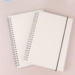 A5 Coil Notebook Blank Grid Journal Pack