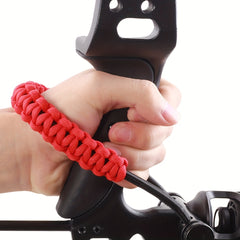 Adjustable Archery Bow Wrist Sling Braided Cord Rope Strap