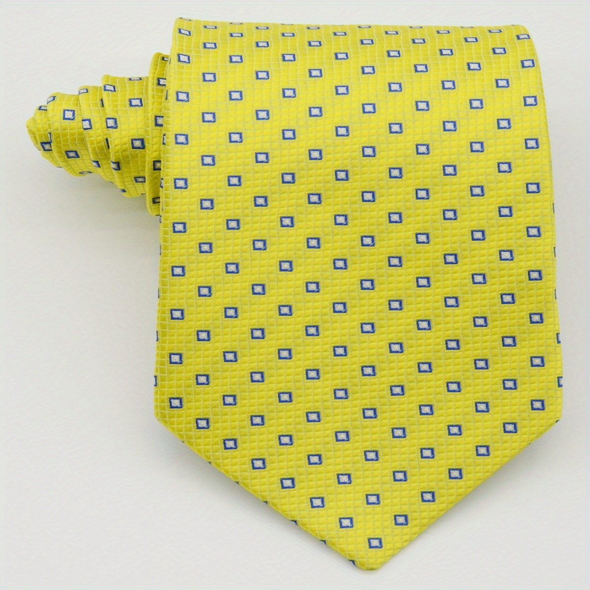 Men's Classic Plaid Style Dot Tie Box Packaging