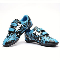 Kids Turf Football Boots Anti Skid Hook Loop Fastener Breathable