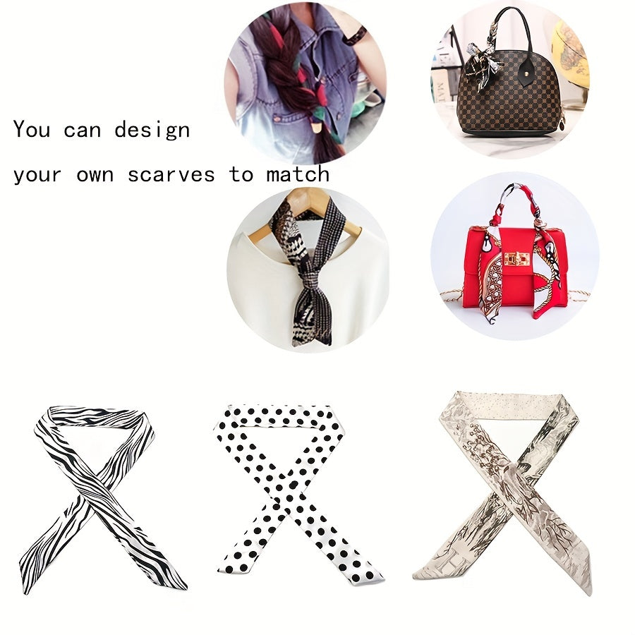 Stylish Print Silk For Decoration Classic Accessories Tote Bag