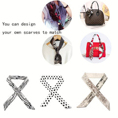 Stylish Print Silk For Decoration Classic Accessories Tote Bag