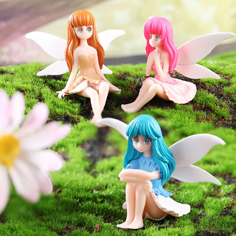 1pc Fairy Figurines Garden Accessory for Flower Fairy Crafts