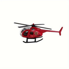 Mini Helicopter Alloy Model Toy Desktop Decoration Fun Health Material