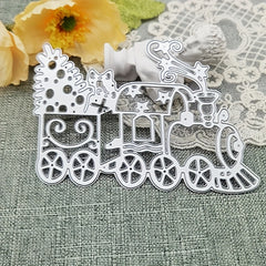 1pc Christmas Train Metal Cutting Dies Stencil for DIY Scrapbooking