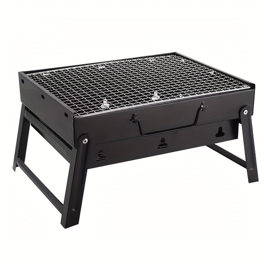 Portable Folding BBQ Grill Outdoor Charcoal Grill Camping Picnic Hiking