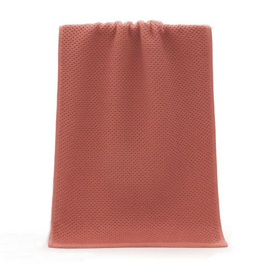 4pcs Waffle Cotton Towels 33x72 Absorbent Soft Hand Towels Multiple Colors