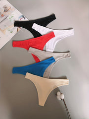 6 Pcs Sexy Low Waist Thongs Soft & Comfy Women's Lingerie