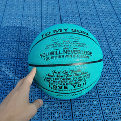Creative Size 7 Basketball Ideal Gift for Birthdays Anniversaries Christmas