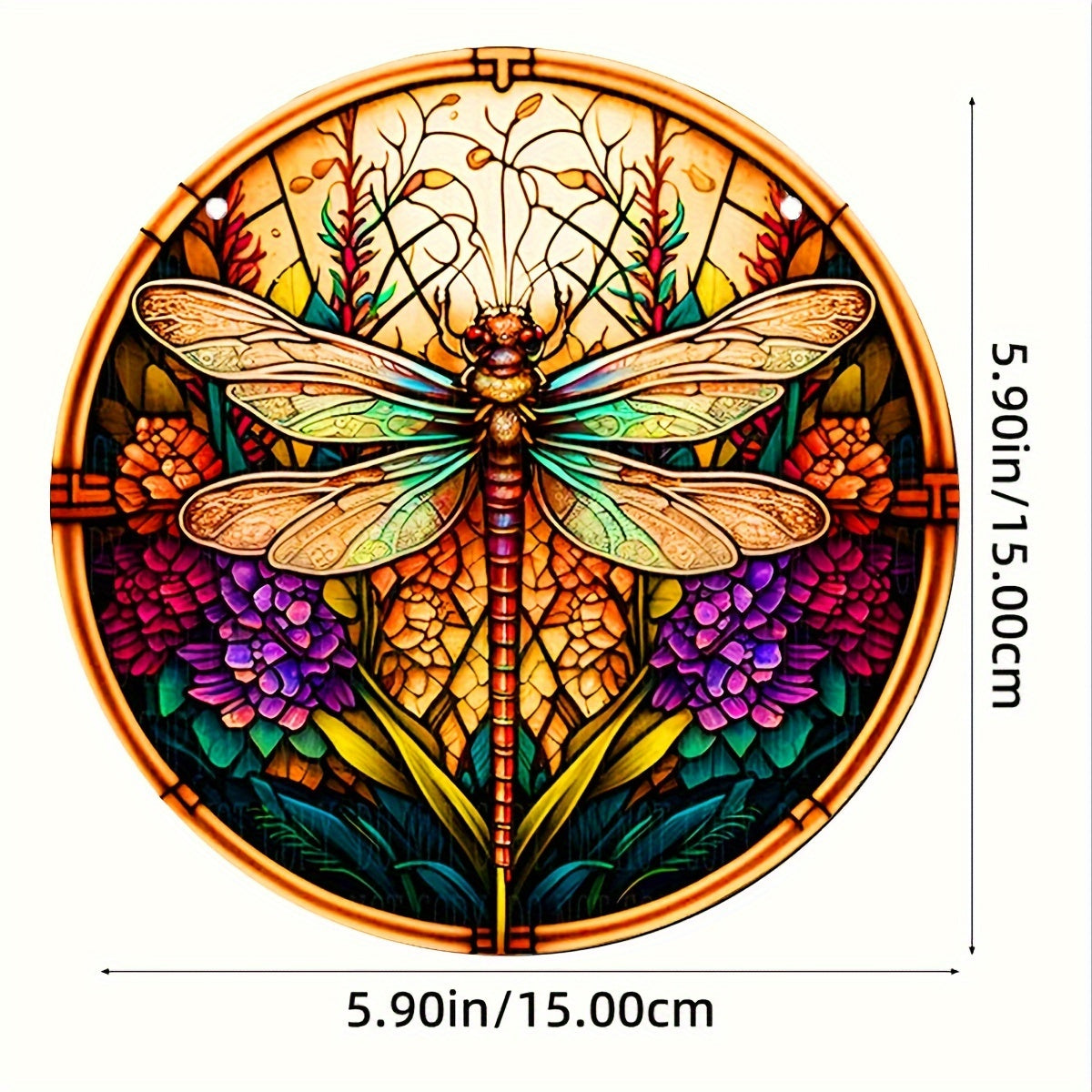 Dragonfly Acrylic Window Christmas Gift Home Decoration