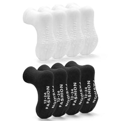 8 Pairs Kids Thermal Crew Socks for Cold Weather