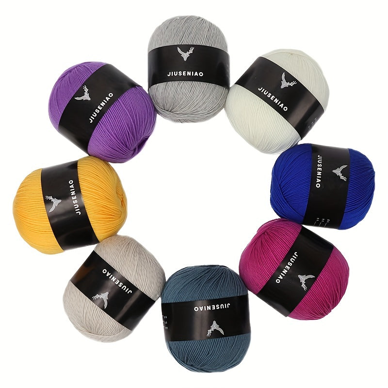 100 Wool Yarn for Hand Knitted Crocheting Knitting T shirts Shawls