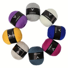 100 Wool Yarn for Hand Knitted Crocheting Knitting T shirts Shawls