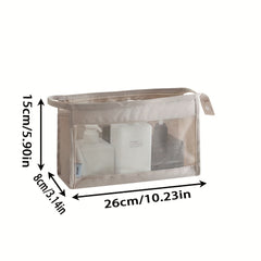 Portable Mesh Cosmetic Bag Makeup Storage Bag For Travel