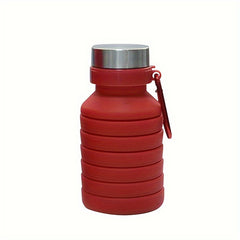 550ML Collapsible Water Bottle BPA-Free Silicone Foldable Sports Bottles