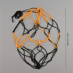 2pcs Sports Storage Bag Portable Net Pocket Outdoor Basketball Football