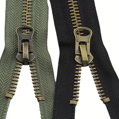 8 Double-ended Metal Zipper Clothing Jacket Luggage Head Zipper