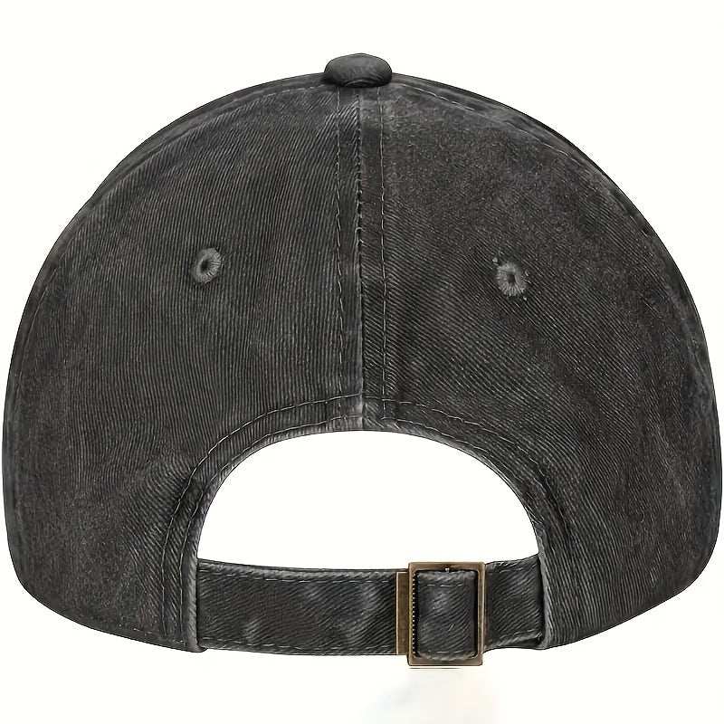 Letter Printed Baseball Cap For Men And Women Sun Hat Vintage Dad Hat