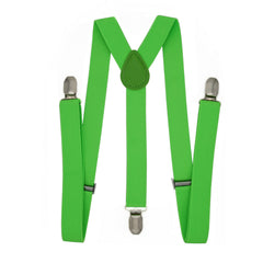 Adjustable Y Back Clip-on Suspenders 1 Inch Elastic