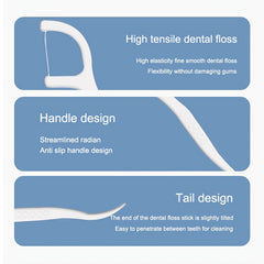 30pcs Professional Dental Flossers for Adults