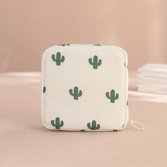 Reusable Nylon Tampon Storage Bag Mini Zipper Period Pouch