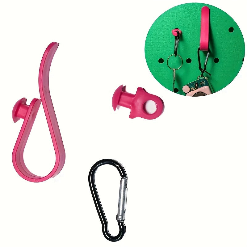 3 Pcs Mini Bag Hooks Travel Beach Bag Decor Reusable Travel Accessories