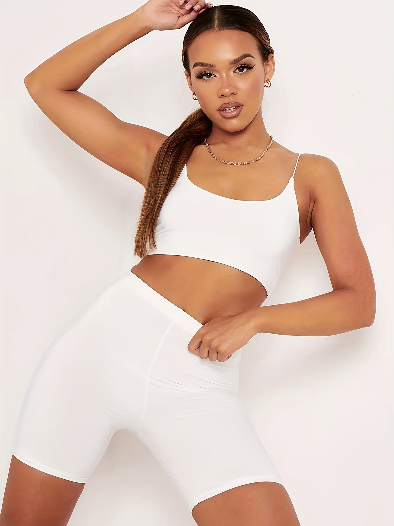 High Waist Leggings Sexy Workout Slim Biker Shorts Women's