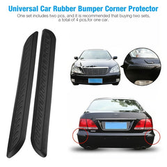 2Pcs Car Bumper Protector Self Adhesive Guard Strip Anti Scratch SUV Truck