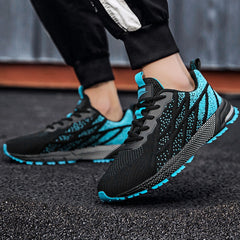 Men's Breathable Lightweight Running Shoes Non Slip Outdoor Walking Athletic