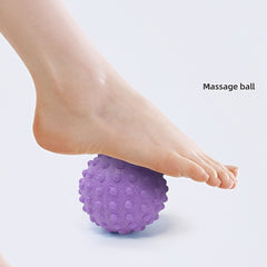 Yoga Foot Massage Ball Roller for Muscle Pain Relief
