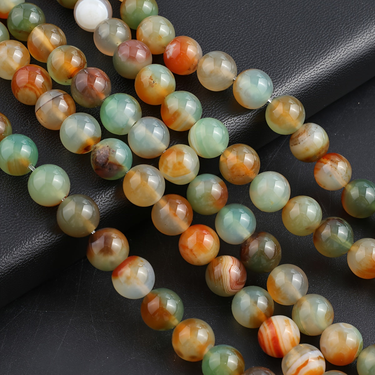 Natural Semi Precious Stone Beads String for DIY Jewelry 1 Strand Length