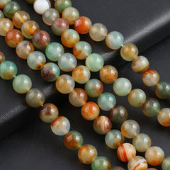 Natural Semi Precious Stone Beads String for DIY Jewelry 1 Strand Length